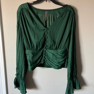 Anthropologie size M cropped blouse